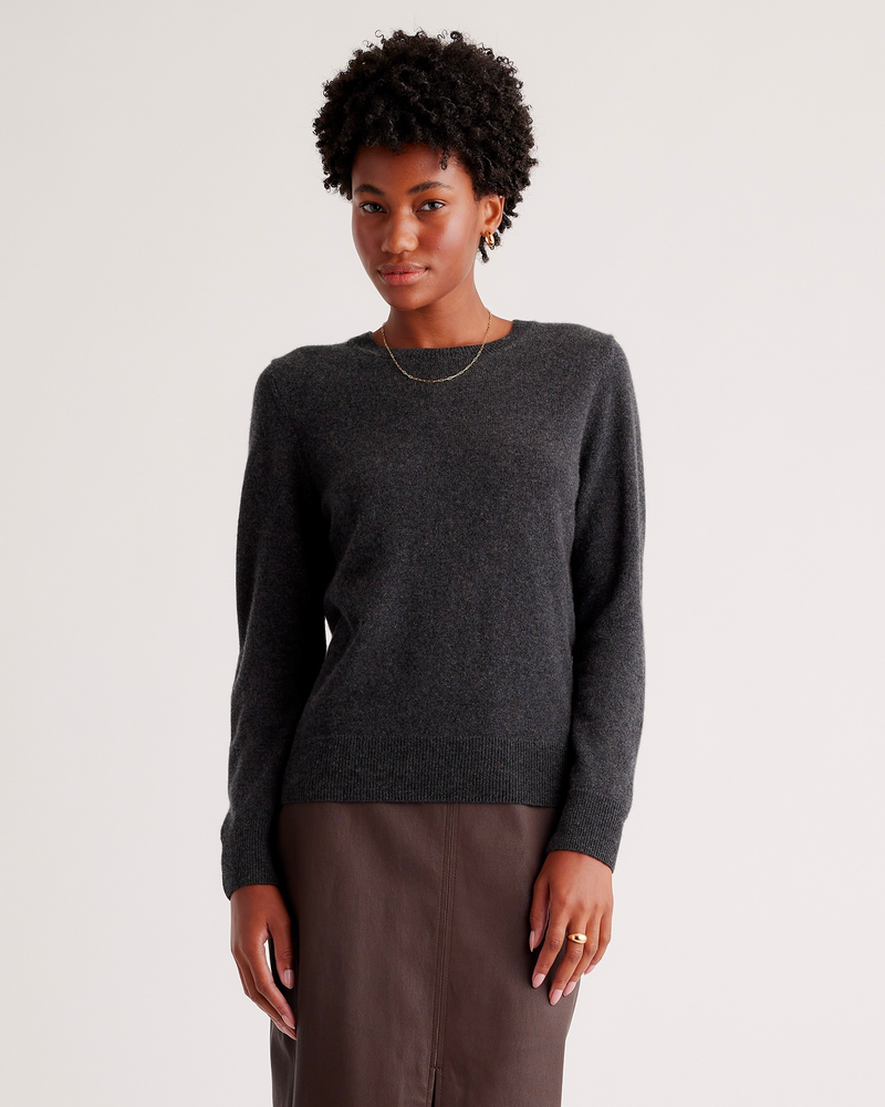 Mongolian Cashmere Crewneck Sweater