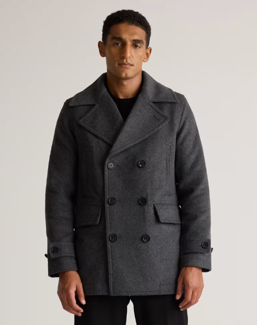 Italian Wool Peacoat