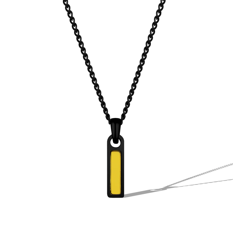 Stealth Birthstone Tag Necklace