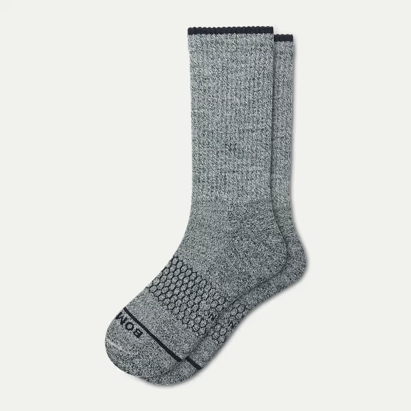 Men's Merino Wool Blend Calf Socks