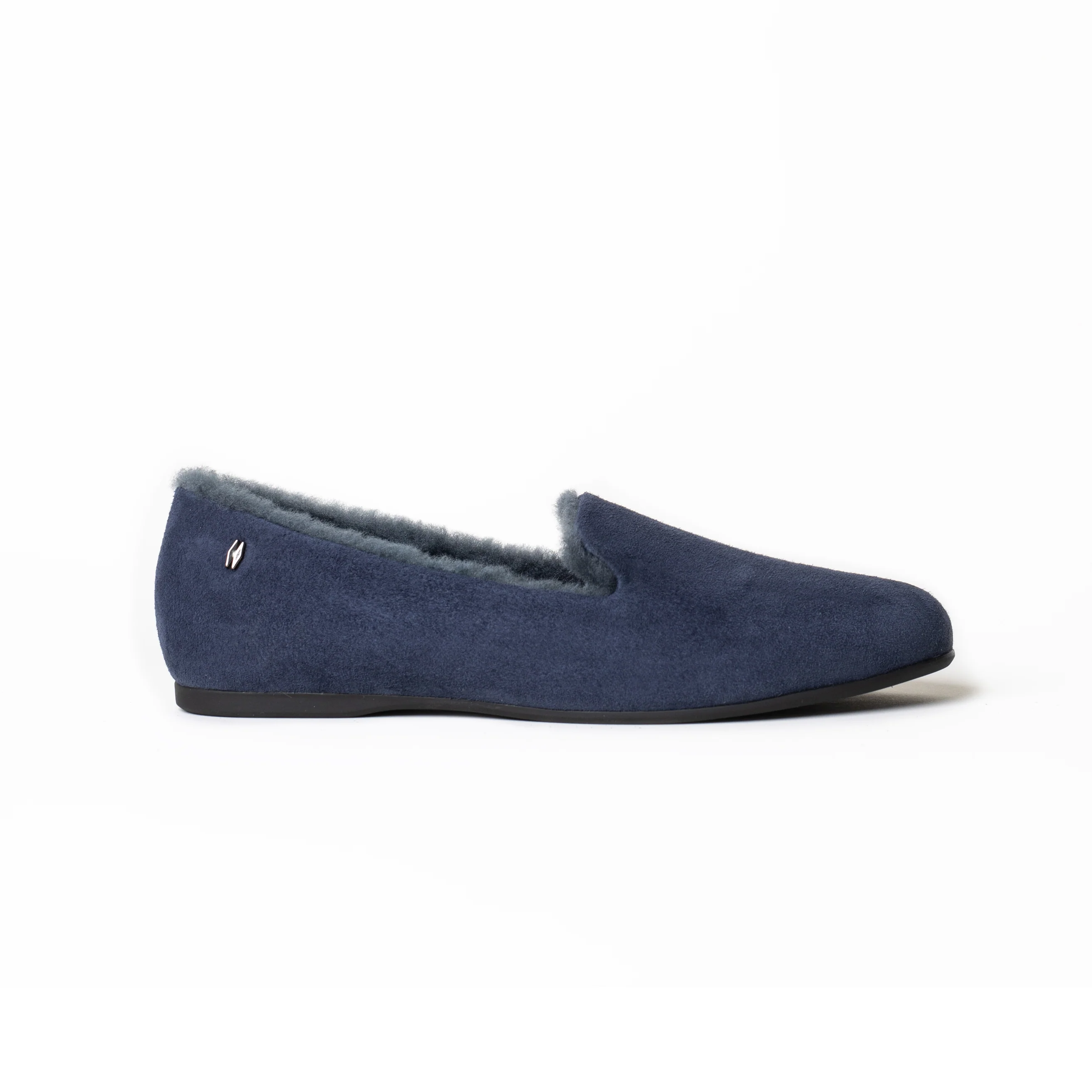 Navy Suede