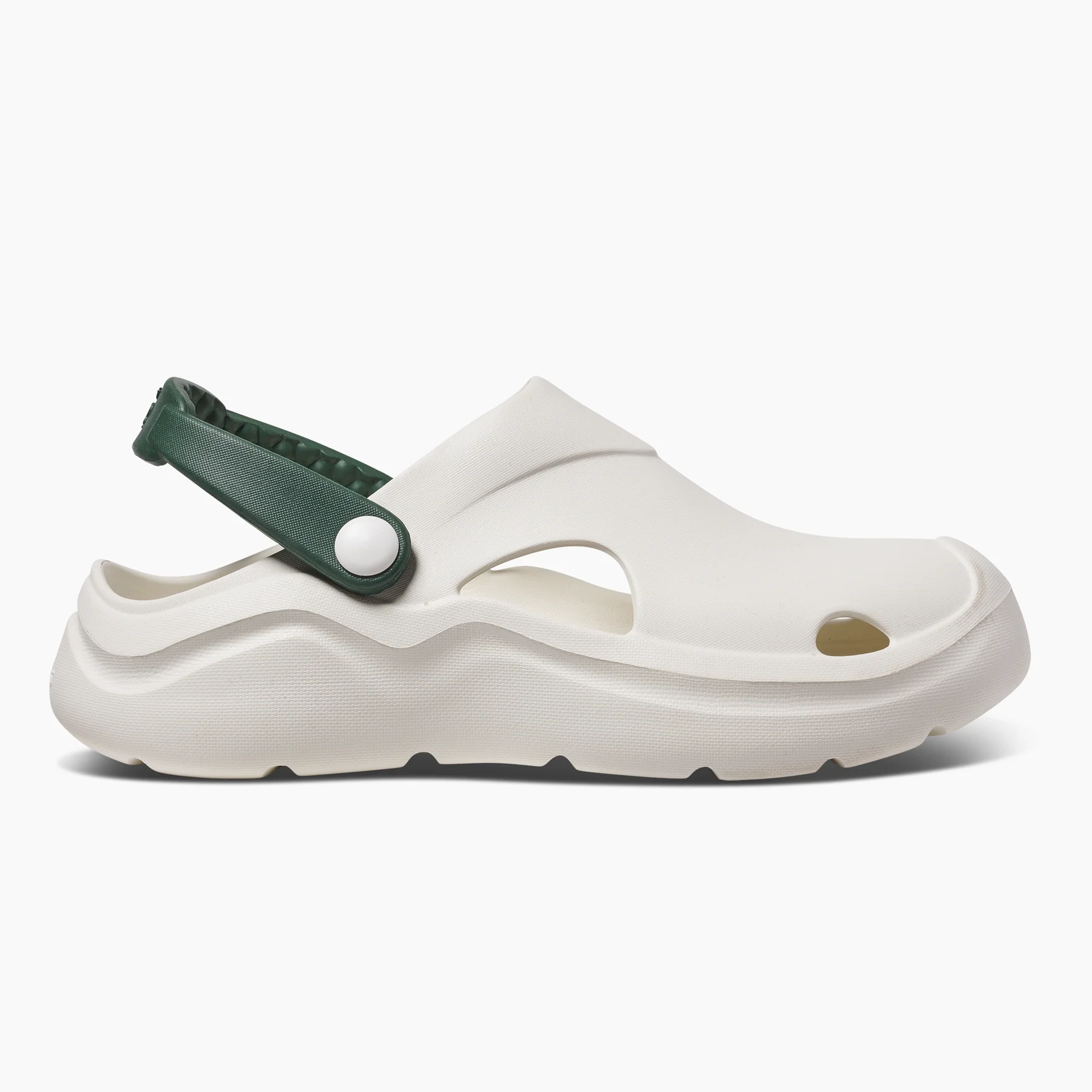 Bone & Dark Green