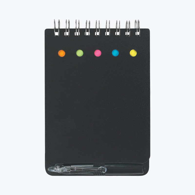 Branded Spiral Jotter With Sticky Notes