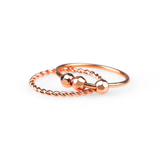 18K Rose Gold Plated