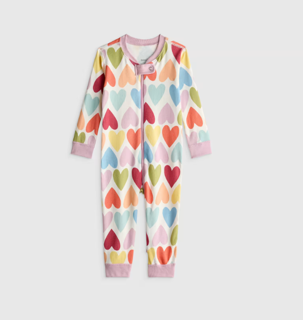 100% Organic Cotton One Piece Baby Pajama