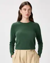 Mongolian Cashmere Crewneck Sweater