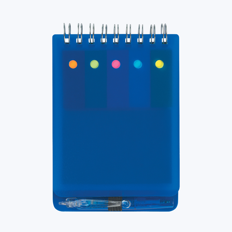 Branded Spiral Jotter With Sticky Notes