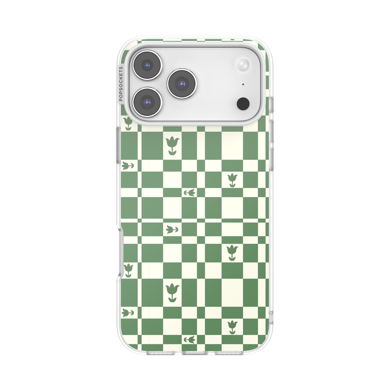 Garden Check Green