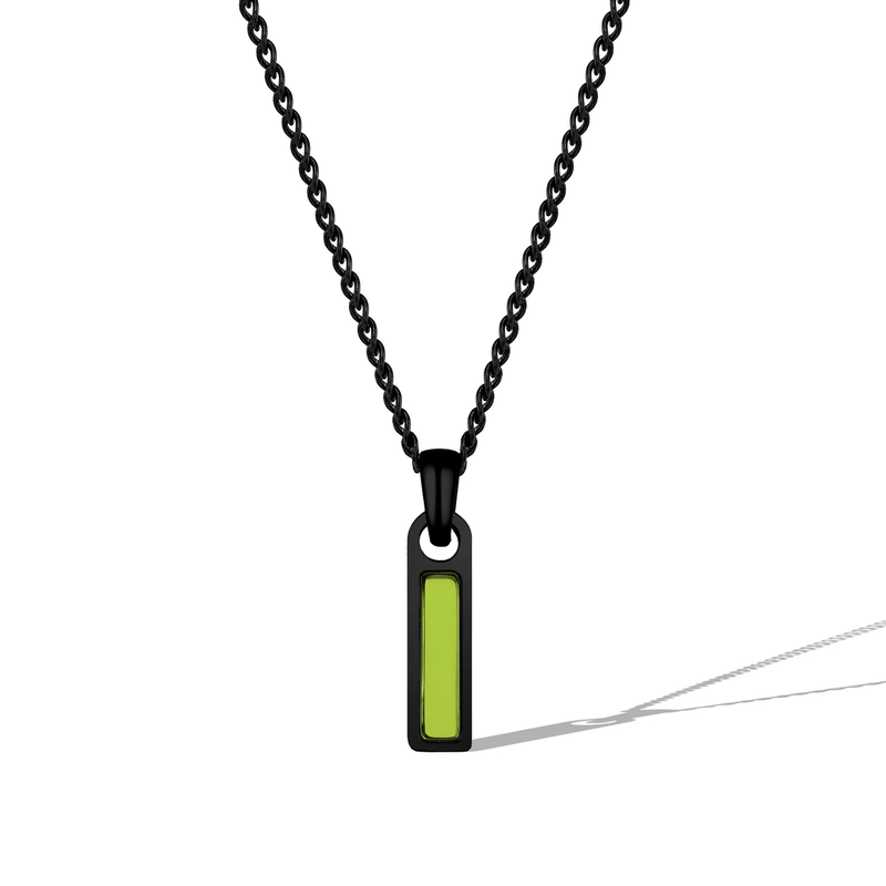 Stealth Birthstone Tag Necklace