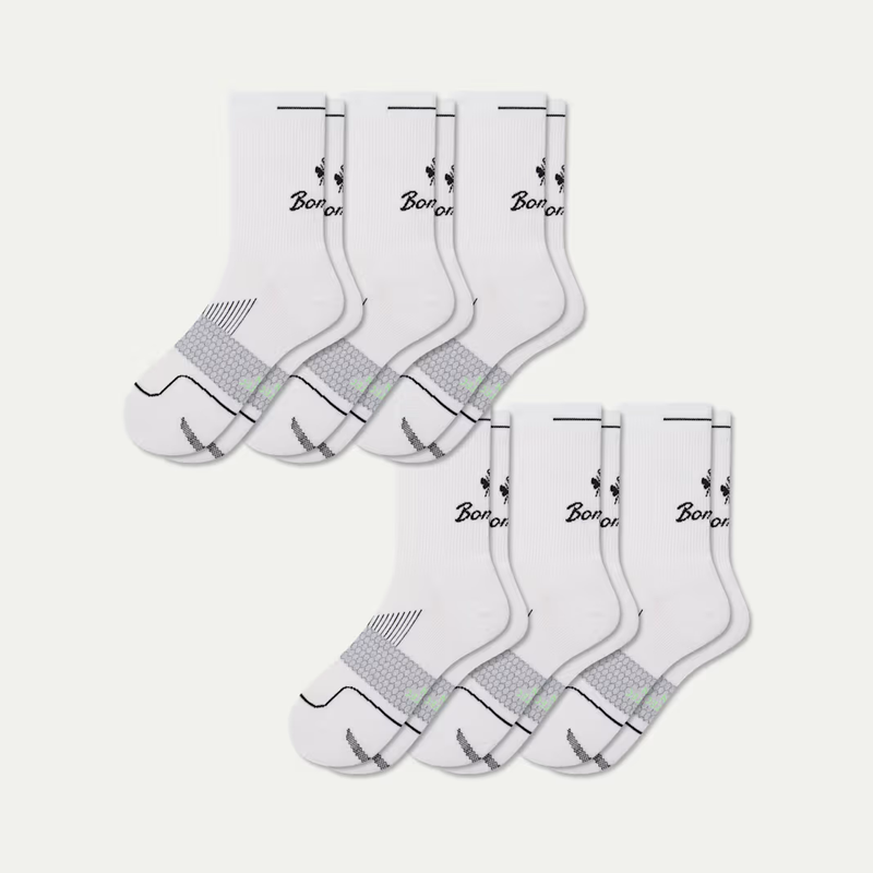 Men's Running Half Calf Sock 6-Pack