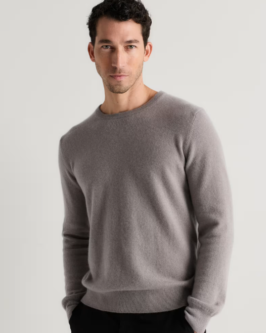 Mongolian Cashmere Crewneck Sweater