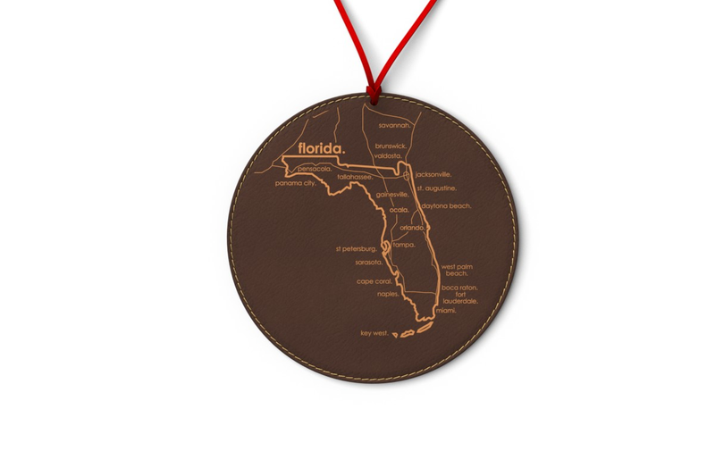 State Map Ornament