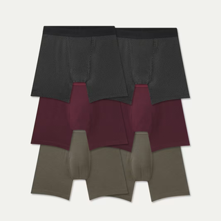 Birdseye Green Burgundy Mix