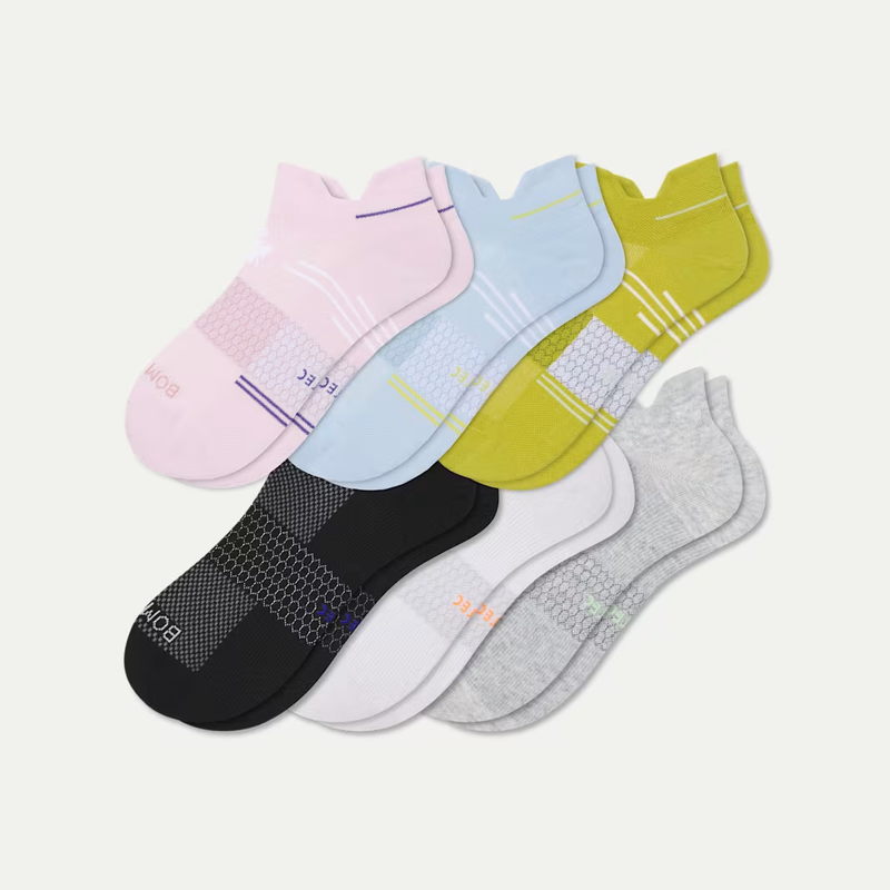 Women's Lightweight Athletic Ankle Sock 6-Pack