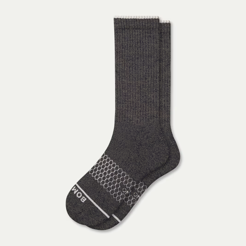 Men's Merino Wool Blend Calf Socks