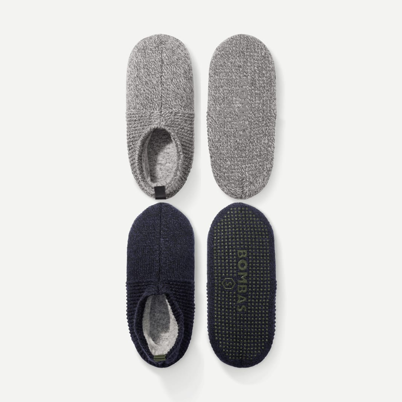 Men's Gripper Slipper 2 Pack