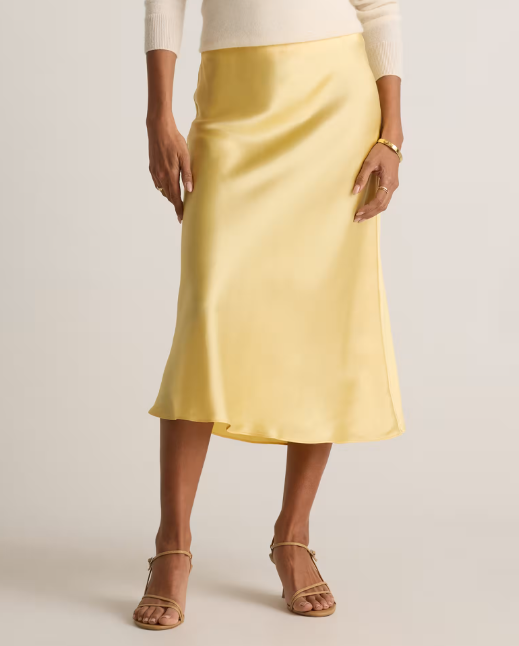 100% Washable Silk Skirt