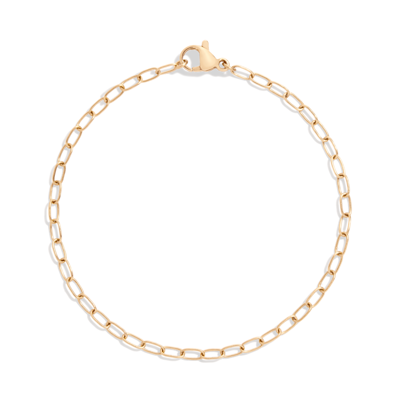 Unbreakable Mini Paperclip Chain Bracelet