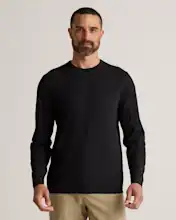 100% Pima Cotton Luxe Touch Long Sleeve Tee