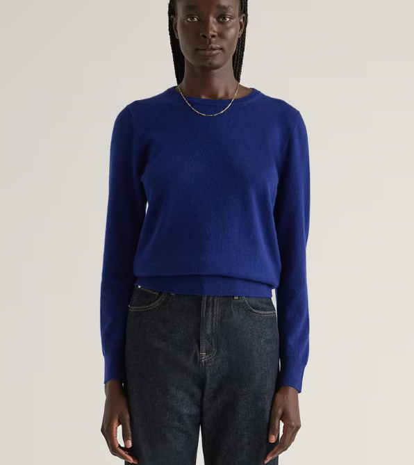 Mongolian Cashmere Crewneck Sweater
