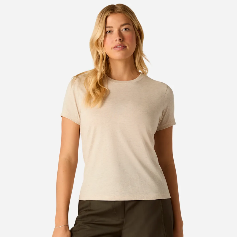 Women's Pima Cotton Slim Crew Neck T-Shirt