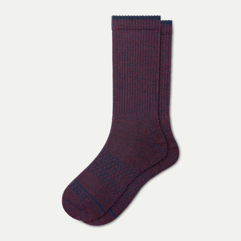 Men's Merino Wool Blend Calf Socks