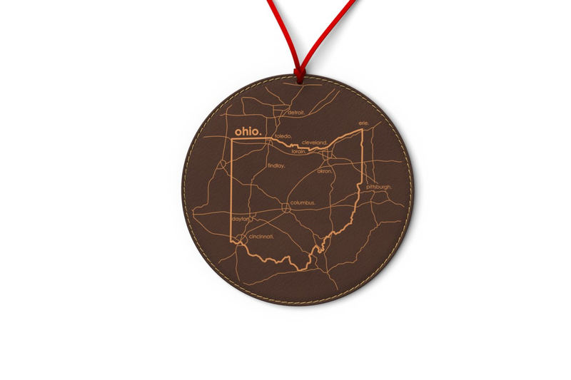 State Map Ornament