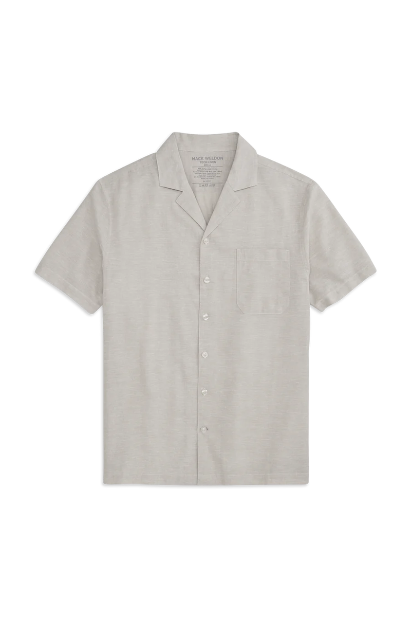 Tech Linen Camp Shirt