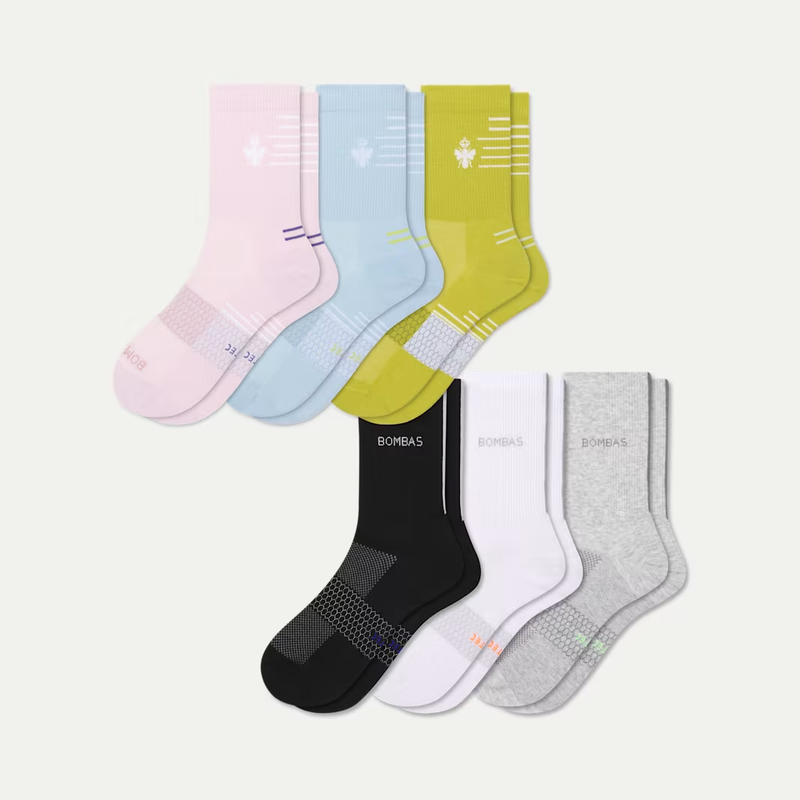 Women's UltraLite Sport Half Calf Sock 6-Pack