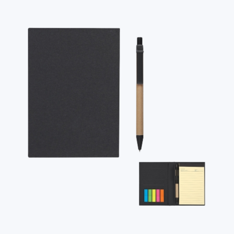 Branded Meeting Mate Notebook With Pen And Sticky Flags