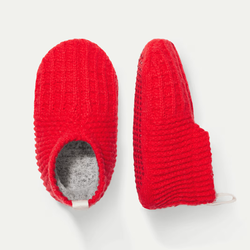 Toddler Sherpa-Lined Gripper Slipper