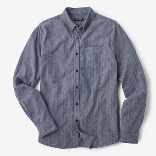 Indigo Herringbone