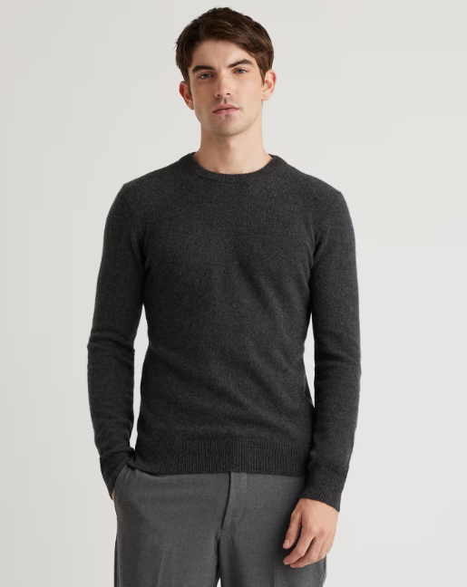 Mongolian Cashmere Crewneck Sweater