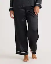 100% Washable Silk Satin Pajama Pant
