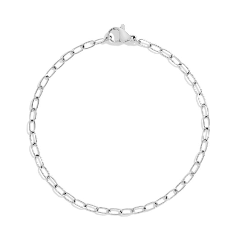 Unbreakable Mini Paperclip Chain Bracelet