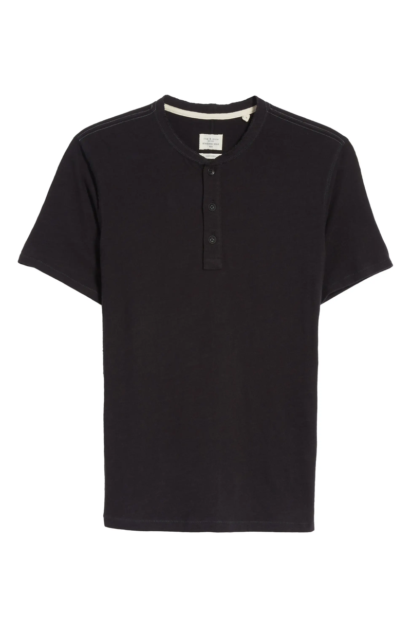 Men's Classic Short Sleeve Henley