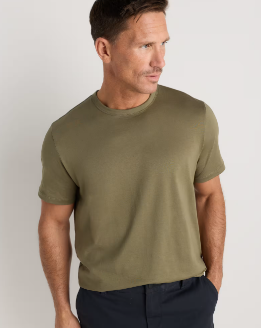 100% Pima Cotton Luxe Touch Tee