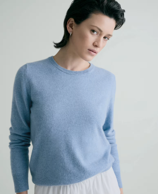 Mongolian Cashmere Crewneck Sweater