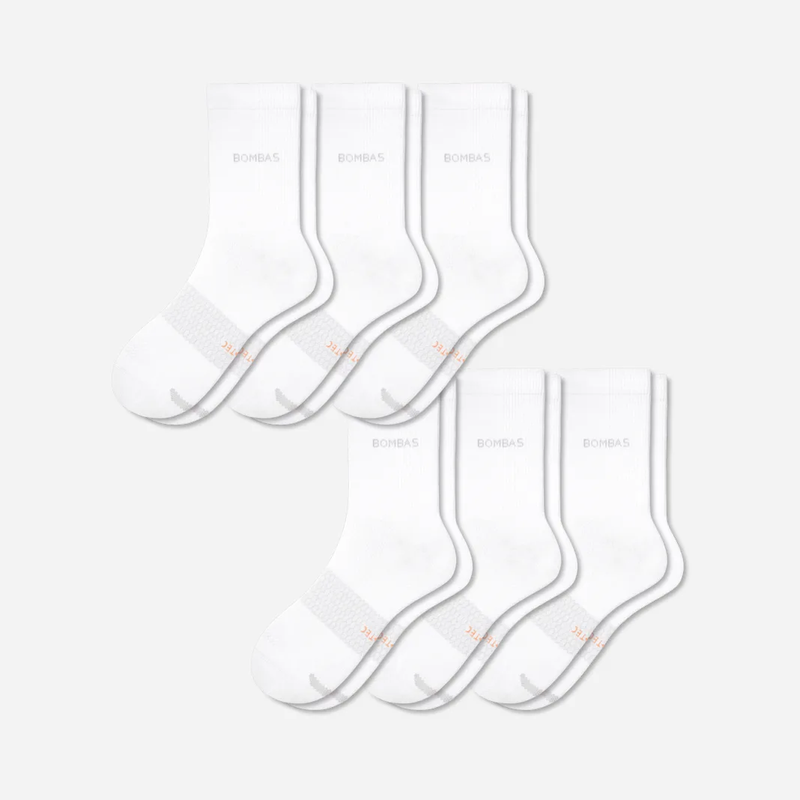 Women's Lightweight Athletic Half Calf Sock 6-Pack