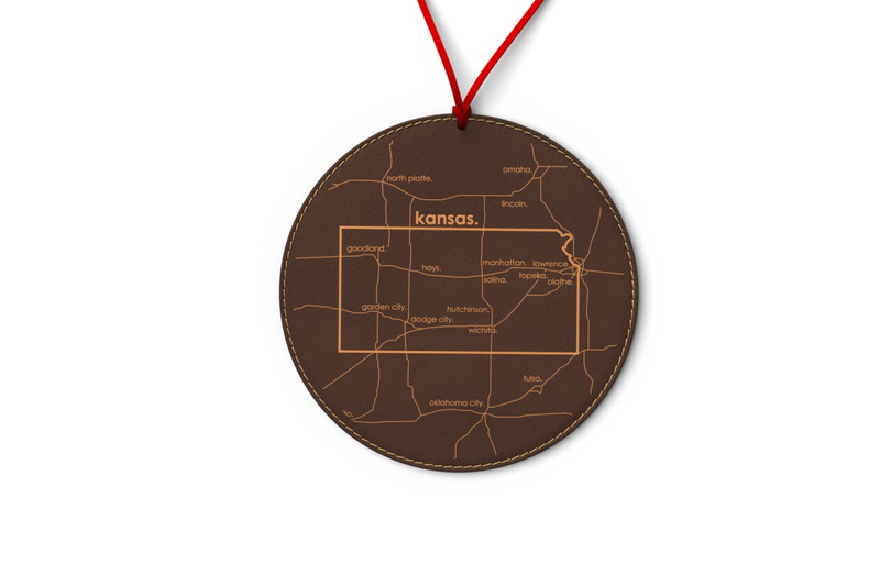 State Map Ornament