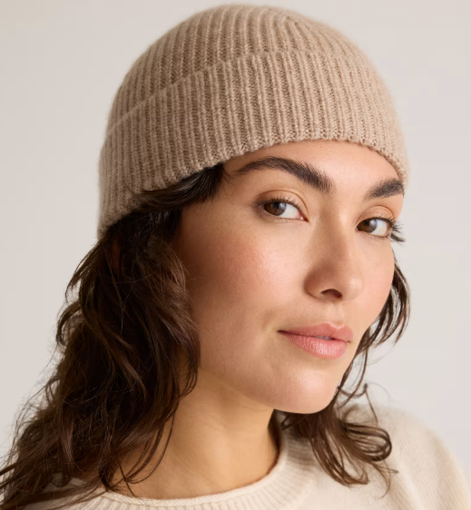 Quince – Mongolian Cashmere Ribbed Beanie | Goody