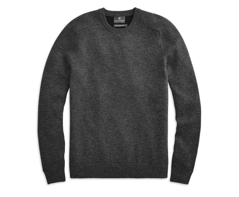 Tech Cashmere Crew Neck Sweater