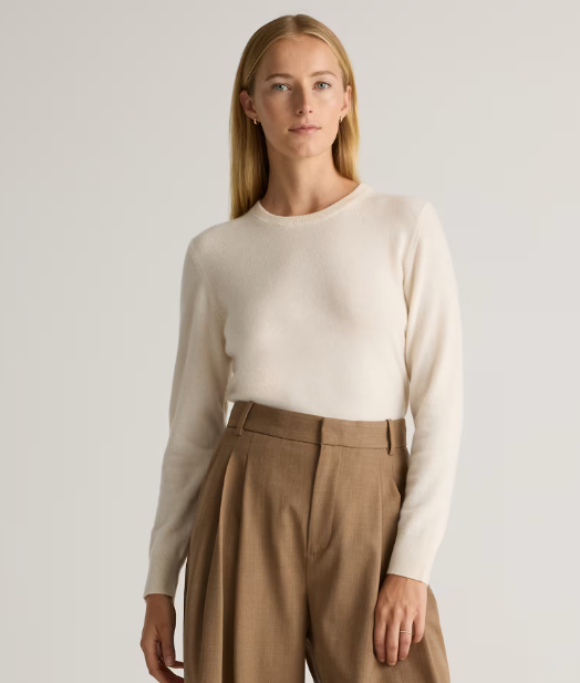 Mongolian Cashmere Crewneck Sweater