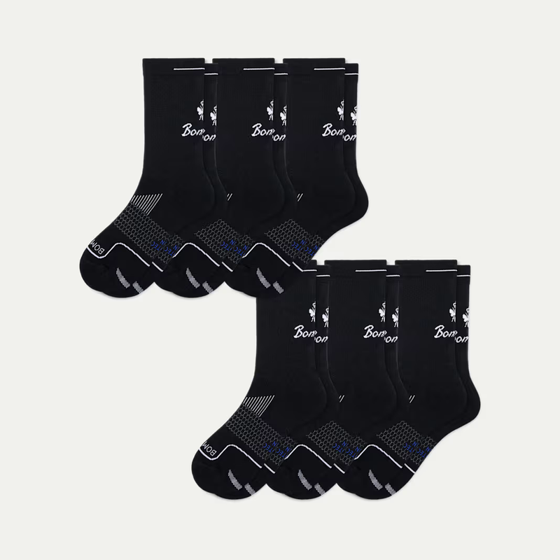 Men's Running Half Calf Sock 6-Pack