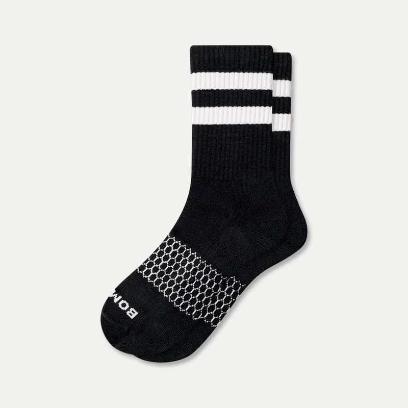 Men's Vintage Stripes Half Calf Socks