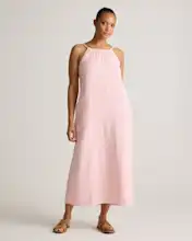 Bayside Stripe Coral White