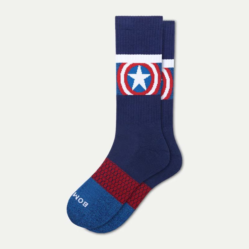 Marvel x Bombas Adult Calf Socks