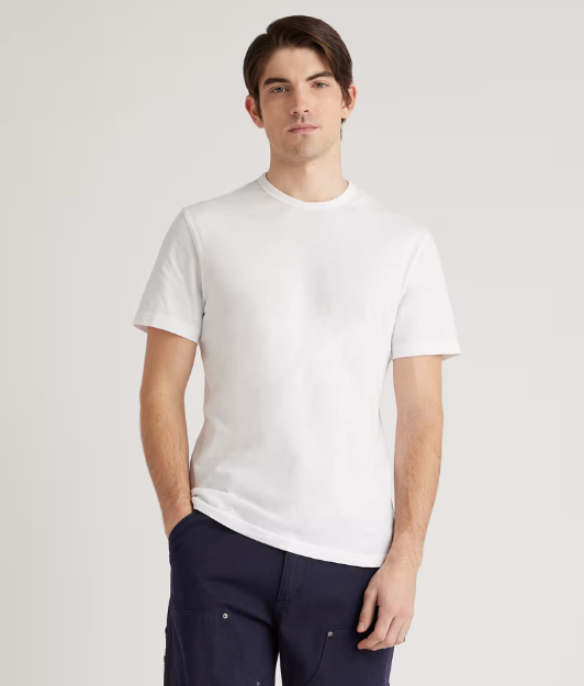100% Pima Cotton Luxe Touch Tee