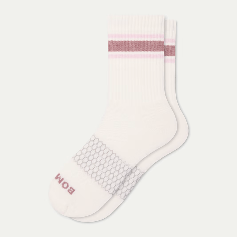 Women's Vintage Stripes Half Calf Socks