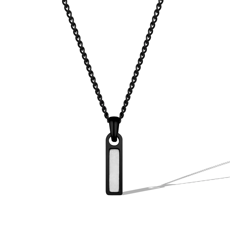 Stealth Birthstone Tag Necklace